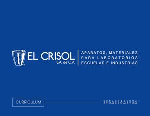 CV EL CRISOL 2026