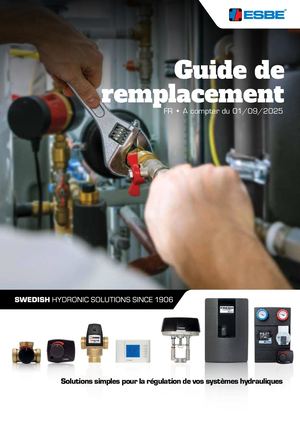 (FR) ESBE Guide de remplacement