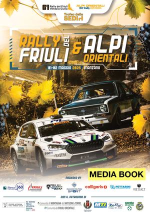 Media Book Rally Del Friuli Alpi Orientali 2026