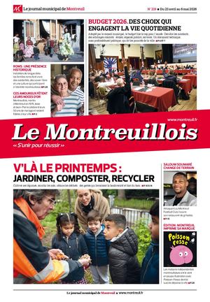 Le Montreuillois n°219 - du 23 avril au 6 mai 2026