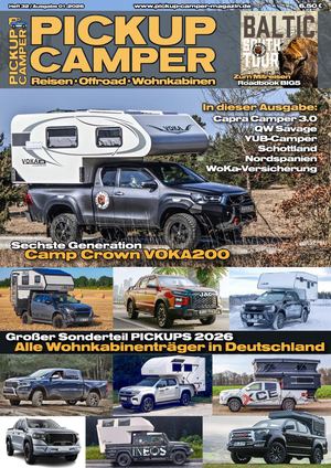 Pickup Camper Magazin Heft 32, Ausgabe 01-2026