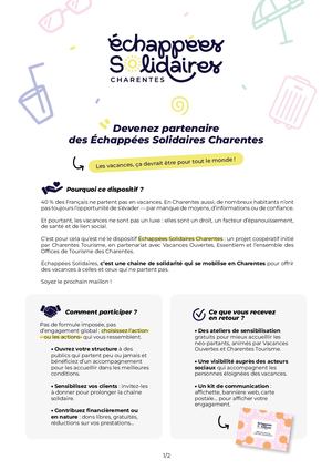 Echappées Solidaires