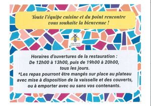 Horaire Ouverture Restauration