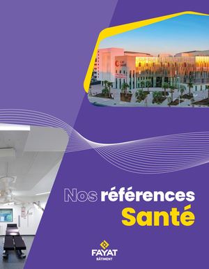 Brochure Santé Division Fayat Bâtiment