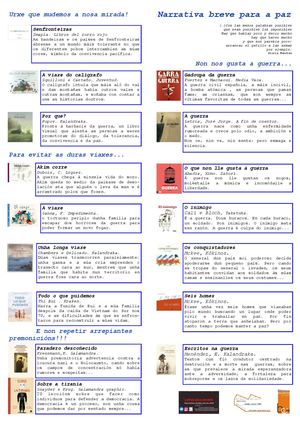 Narrativa Breve para a Paz