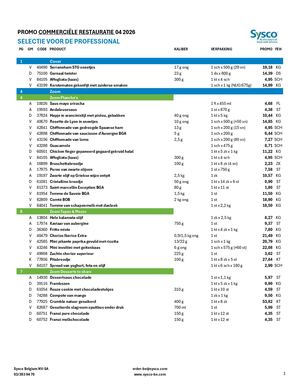 Promo Commerciale 05 26 NL