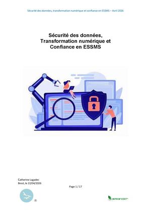 Sécurité Des Données En Essms,