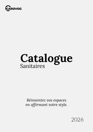 Catalogue Sanitaires 2026