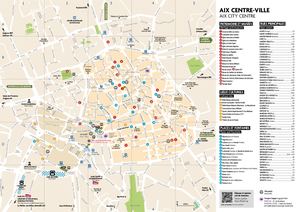 Aix-en-Provence - Centre ville & points d’intérêt