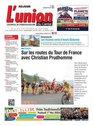 L'union Du Cantal N° 3887