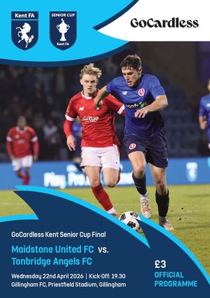 GoCardless Kent Senior Cup Final Programme 2025/26