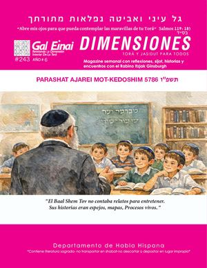 Dimensiones Parashat Ajarei Mot Kedoshim 5786 Edición 243