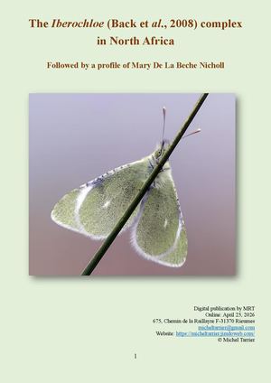 The Iberochloe (Back et al., 2008) complex in North Africa. Current knowledge review. Followed by a profile of Mary De La Beche Nicholl. By Michel R. Tarrier