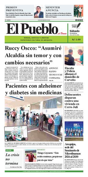 2026 04 25 Diario El Pueblo Aqp