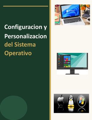 Configuración Y Personalización Del Sistema Operativo