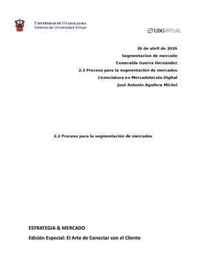2 2 Proceso Para La Segmentación De Mercados