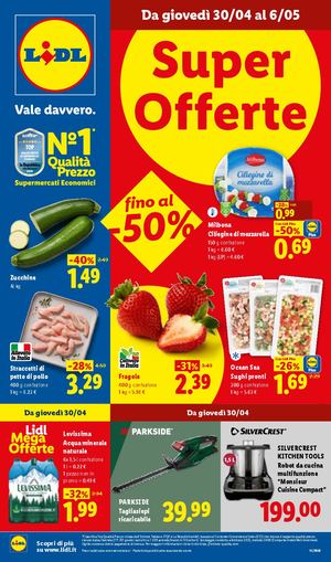 Offerte Valide Dal 30 04 Al 6 05 Volantino Settimanale 00