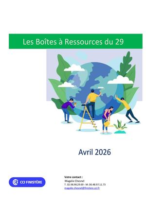 Catalogue des Boites à Ressources du 29