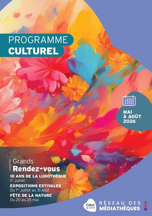 Programme Culturel Mai à Août 2026