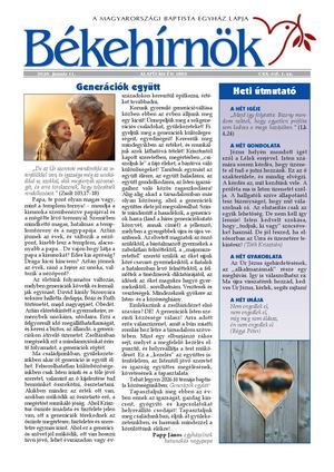 Békehírnök 2026. január 11.