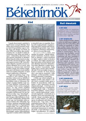 Békehírnök 2026. január 25.