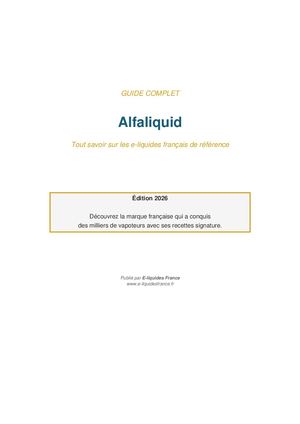 Calamo - Guide Alfaliquid - E-liquides France