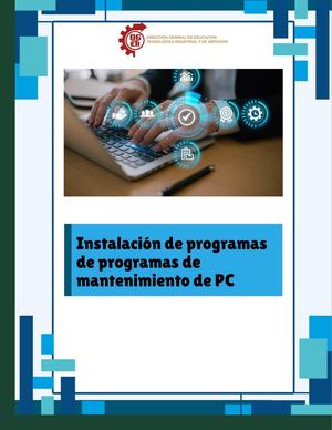 Instalación de programas de mantenimiento de PC