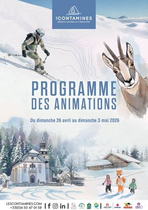 Programme des animations 25 avril au 3 mai 2026