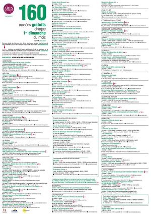 Guide des musées gratuits 2025-2026