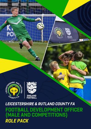 LRCFA Football Development Officer (Male And Competitions) Application Pack