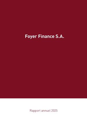 Rapport Annuel Foyer Finance 2025