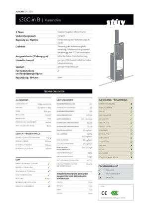 Technisches Datenblatt s30C-in