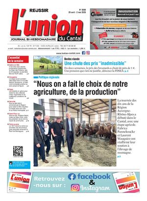 L'union Du Cantal N° 3888
