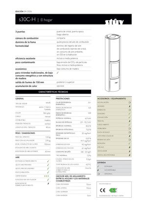 Ficha técnica s30C-H