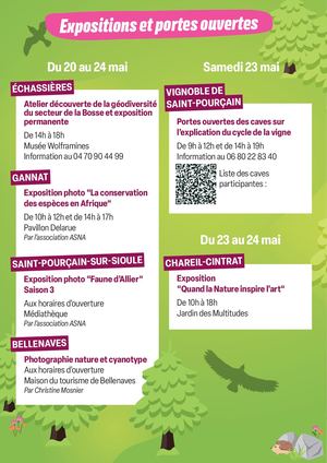 Programme Fête de la Nature 2026
