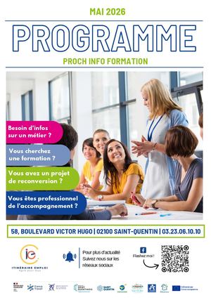 Programme Proch'info Formation Saint-Quentin Mai 2026