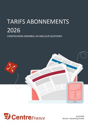 Book Tarifs avril 2026
