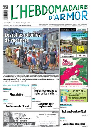 L'Hebdomadaire d'Armor n°3746 du samedi 2 mai 2026