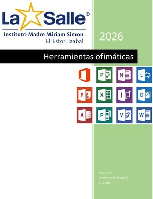 Qué Son Las Herramientas Ofimática Nataly Caal