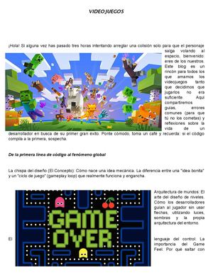 Videojuegos