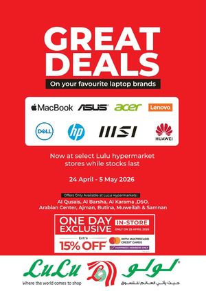 Tech Deals 24 April 5 May 2026