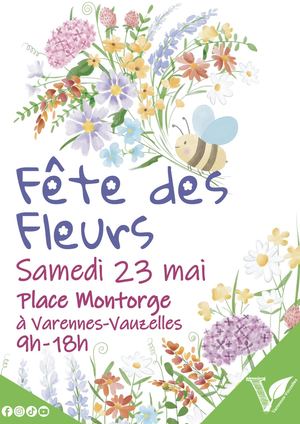 Flyer Fête Des Fleurs 2026