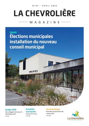 Magazine La Chevroliere avril 2026 N°95