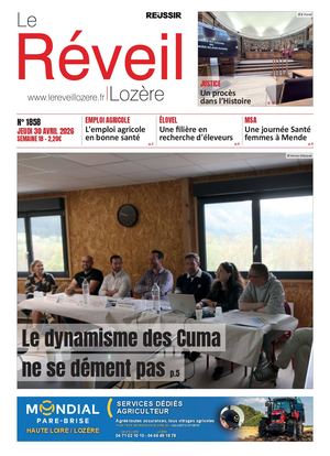 Le Réveil Lozère du jeudi 30 avril 2026