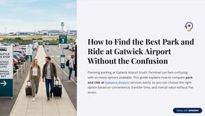 How To Find The Best Park And Ride At Gatwick Airport Without The Confusion