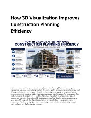 Calaméo - How 3d Visualization Improves Construction Planning Efficiency