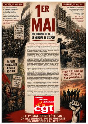 Tract UL Roanne 1er Mai
