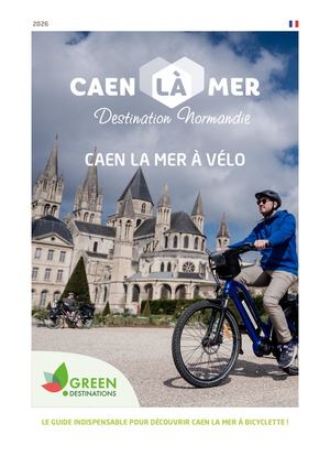 Brochure Caen la mer à vélo