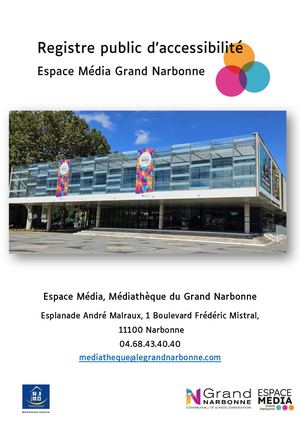 Registre Public d'Accessibilité Espace Média 2025 2026