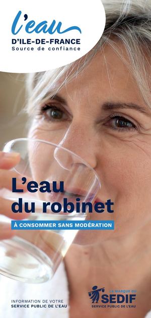 L'eau du robinet : à consommer sans modération